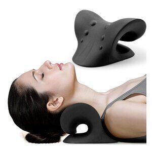 RESTCLOUD - Neck and Shoulder Relaxer, Cervical Traction Device TMJ Pain Relief
